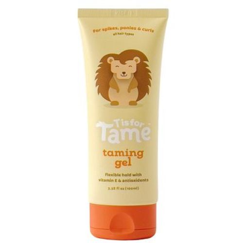 T is for Tame - Hair Taming Gel for Toddlers, Babies, Vegan & Organic Hair Gel, Anti-Frizz, Non-Sticky, Vitamin E Infused, 3.38 fl oz