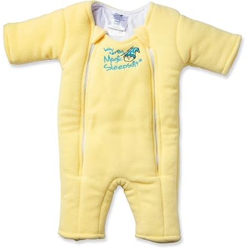 Baby Merlin's Magic Sleepsuit - Swaddle Transition Product - Microfleece - Yellow - 3-6 Months