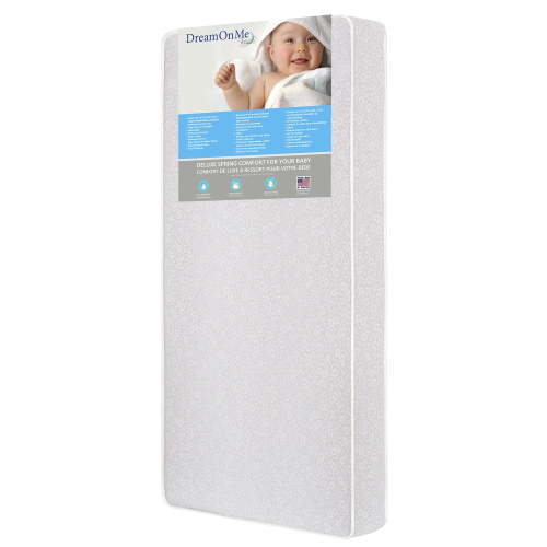 Dream on Me Little Baby 6" Full Size Firm Crib & Toddler Bed Foam Mattress