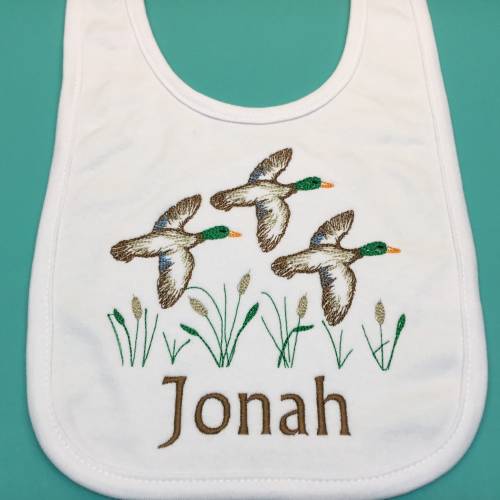 Duck Hunting Baby, Hunting Baby Boy, Hunting Baby Girl, Hunting Baby Bib, Baby Hunting, Baby Hunting Bib, Personalized Baby, Embroider Baby