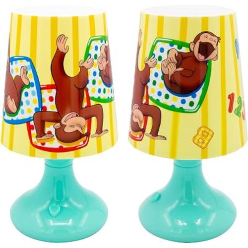 Joy Toy Curious George LED Mini Lampshade 10 x 10 x 19 cm