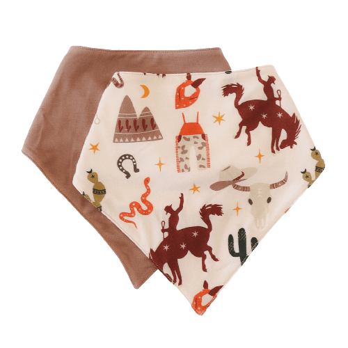 Giddy Up 2pc Bandana Bibs