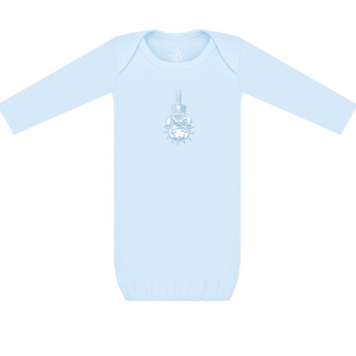 Citadel Bulldogs Lap Shoulder Gown | College Baby