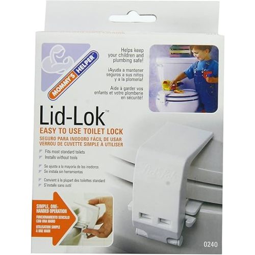 Mommy's Helper Toilet Seat Lid-Lok, Pack of 3