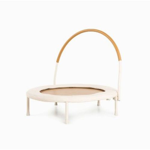 Gathre 36'' Round Easy Store Mini Trampoline - Ivory