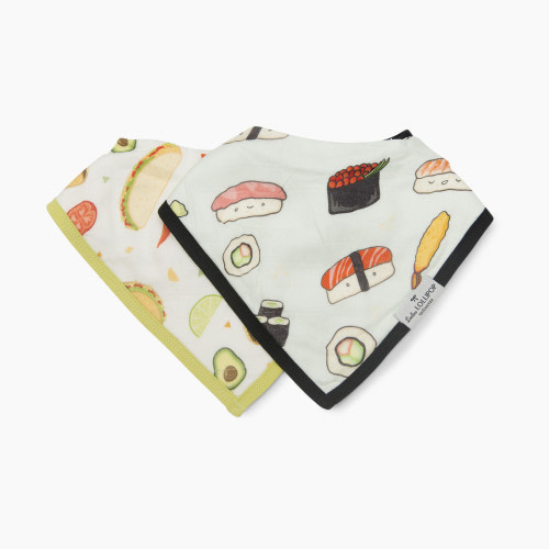 Loulou Lollipop Bamboo Bandana Bib Set - Kawaii Food One