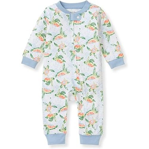 Burt's Bees Baby Baby Boys' Sleep and Play Pajamas, Zipped Jumpsuit
