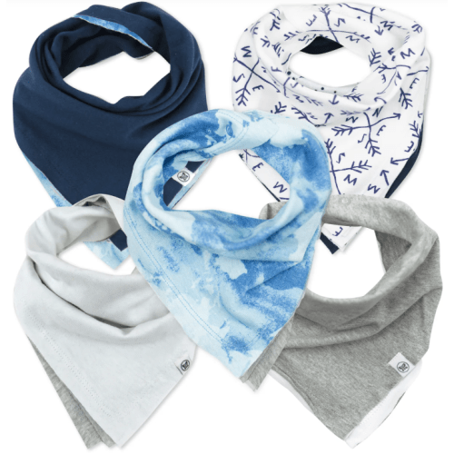 Multipack Organic Cotton Reversible Bandana Bibs | Honest Baby Clothing