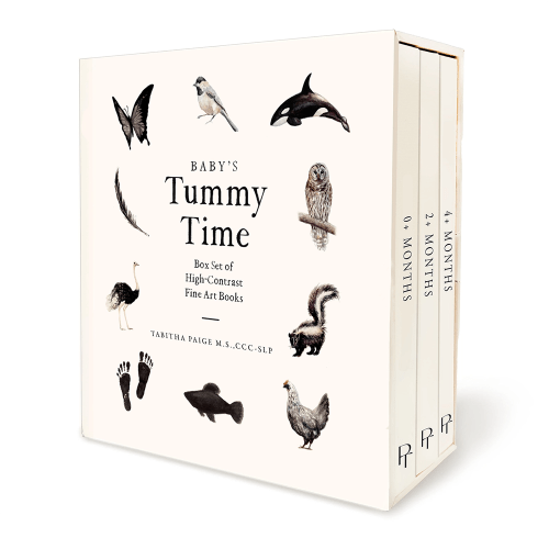 Baby's Tummy Time Book Box Set