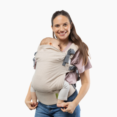 Boba X Soft Structured Baby Carrier - Pampas Beige Linen