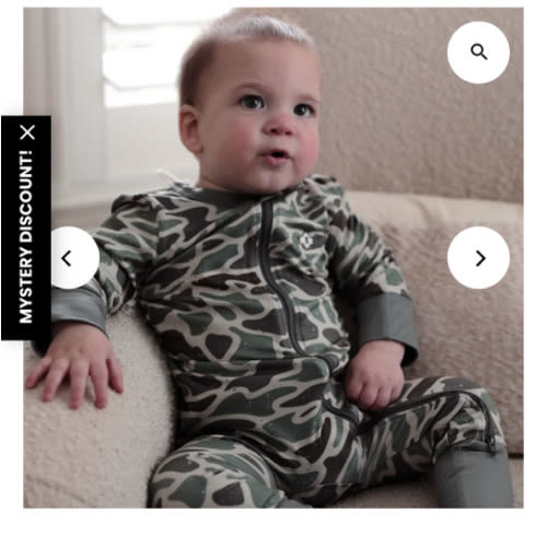 Baby Zip Up - Retro Duck Camo – BURLEBO