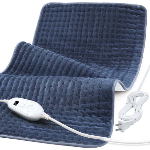 Heating Pad for Back Relief, Sable 33" X 17" XXX-Large Heating Pads for Cramps,Electric Heating Pad Xl with 6 Fast Heating Settings,Moist Dry Heat Options,Auto-Off,Machine Washable HSA/FSA Eligible