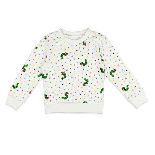 Kids' Organic Crewneck Sweatshirt in Caterpillar – L'ovedbaby