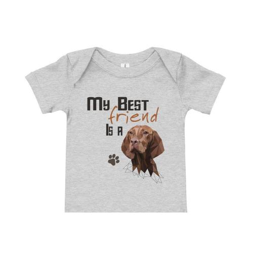 Hungarian Vizsla T-Shirt , Vizsla Onesies,Bodysuit One Piece Romper For Baby Boy Or Baby Girl,Baby Shower Gift