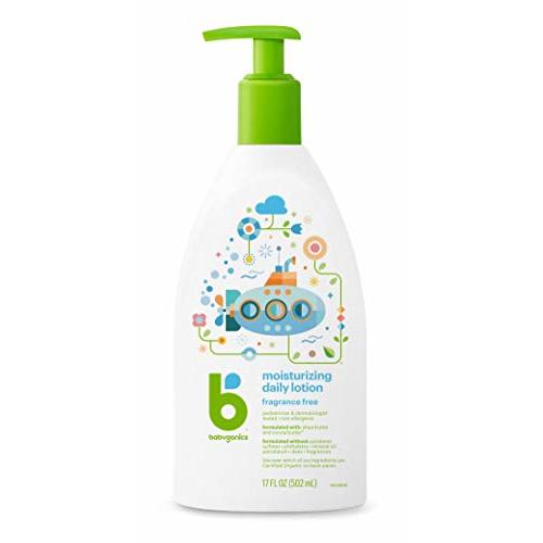 Babyganics Daily Lotion, Fragrance Free, 17oz, Packaging May Vary
