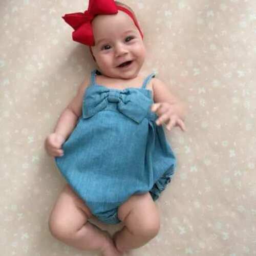 Bow Front Bubble Woven Romper | RuffleButts & RuggedButts