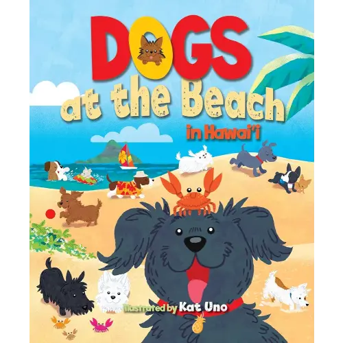 Dogs at the Beach in Hawaii