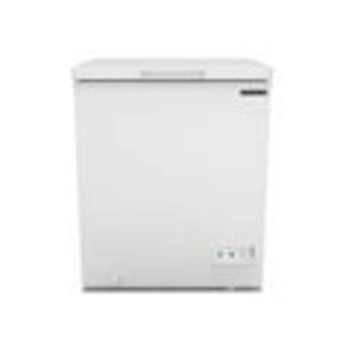 Frigidaire Chest Freezer 5.0 Cu. Ft, White with Removable Basket and Manual Defrost