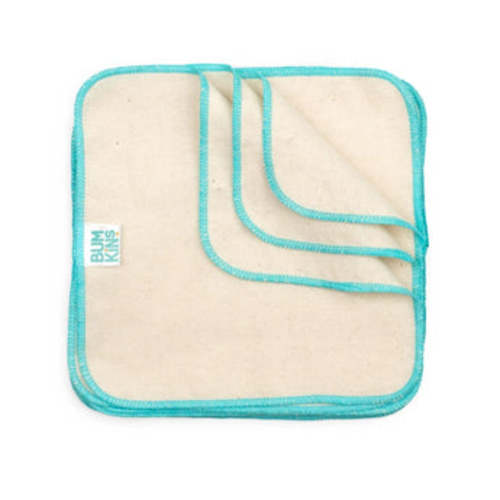 Washable Reusable Flannel Baby Wipes 12-pack | Bumkins Baby