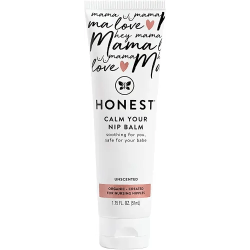 The Honest Company Honest Mama Calm Your Nip Balm | USDA Certified Organic Nipple Cream | 1.75 fl oz