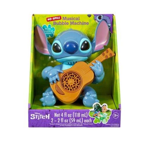 Disney Stitch No Spill Bubble Machine