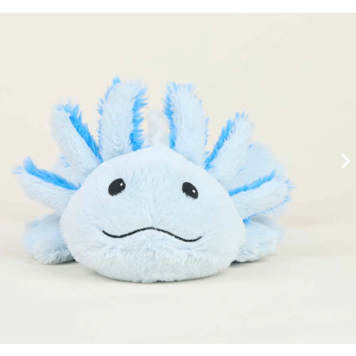 Microwavable Blue Axolotl Warmies | Warmies USA