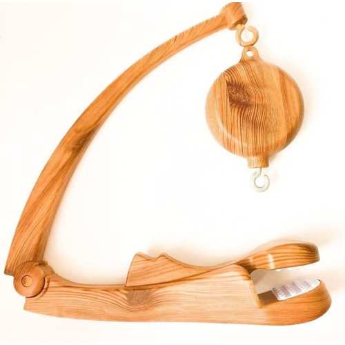 Crib mobile arm wooden plastic