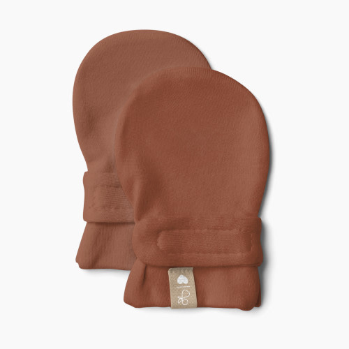 Goumi Kids x Babylist Stay On Baby Mitts - Strawberry, 0-3 M