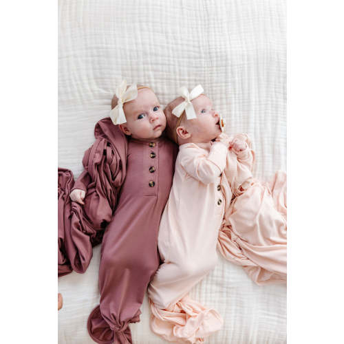 Sienna Knotted Gown – Size 3-6 months