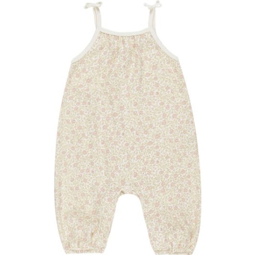 Primrose Print Organic Cotton Romper, 6-12M