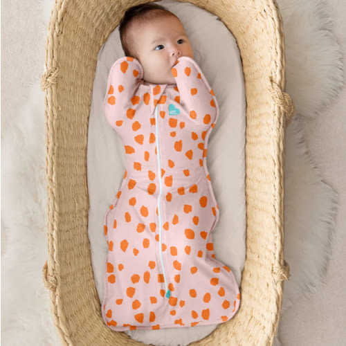 Swaddle Up™ 1.0 TOG Cotton Light Pink Jumbo Animal