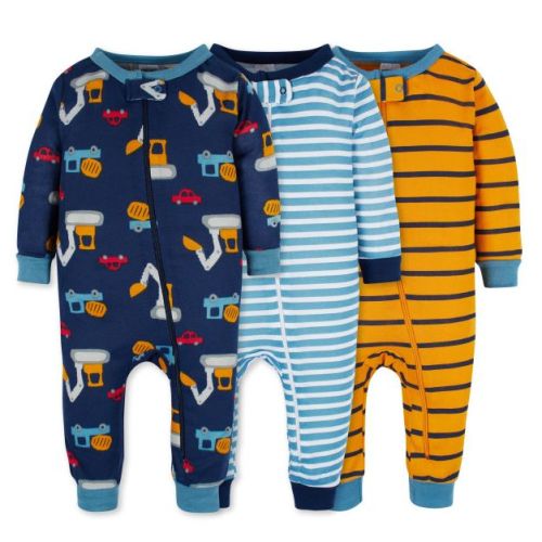Onesies Brand Baby & Toddler Boys' Snug Fit Footless Pajamas - 3-Pack