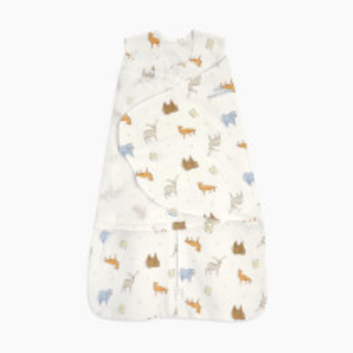 Halo SleepSack Swaddle Cotton - Forest Friends, Newborn