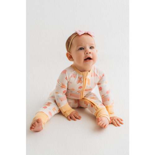 Bath Time Zipper Romper