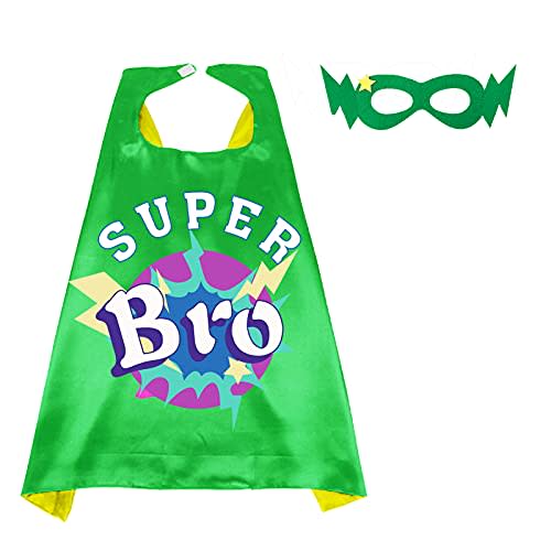 D.Q.Z Superhero-Cape for Kids with Mask, Super Brother Gifts Boys' Dress Up Birthday Family Baby Shower Party