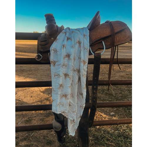 Texas Longhorn Swaddle