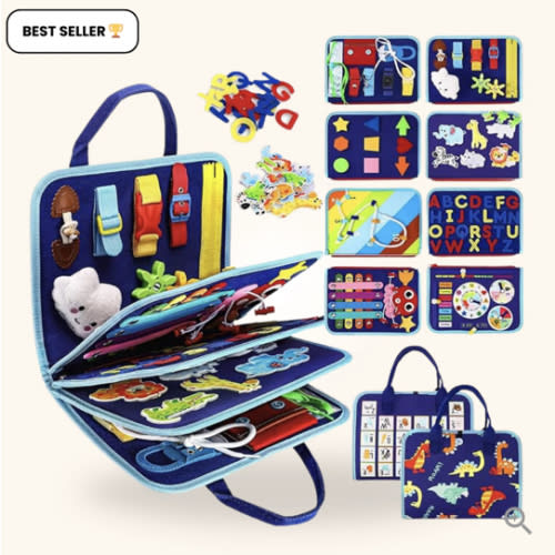 Toddla™ Montessori Busy Board – toddla