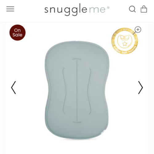 Infant Lounger Curve | Slate