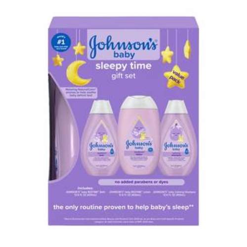 Johnson's Sleepy Time Baby Gift Set | Baby Essentials