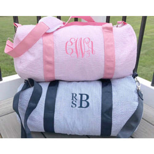 Seersucker Duffel – The Present Event