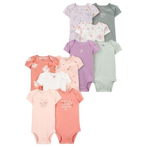 Baby 10-Pack Short-Sleeve Bodysuits | Carter's