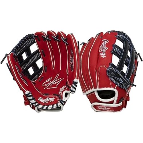 Rawlings | Sure Catch Baseball & Softball Glove | T-Ball, Youth & Adult Rec Models | Multiple Sizes & Styles