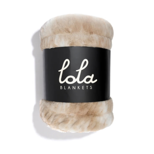 Caramel N' Cream Blanket | Lola Blankets