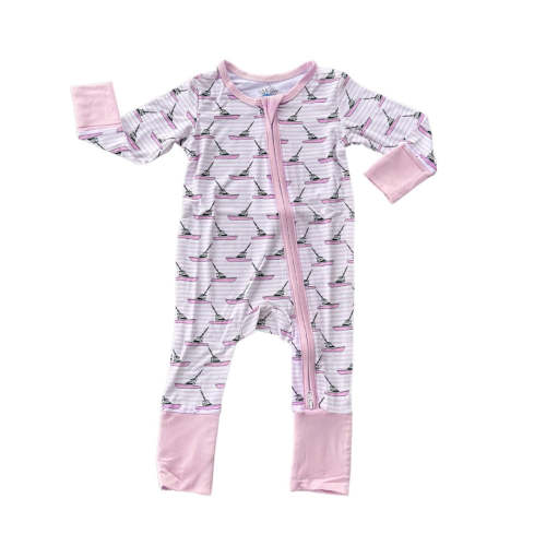 Dream Boat Pink Zippy Pajama – TidalTots