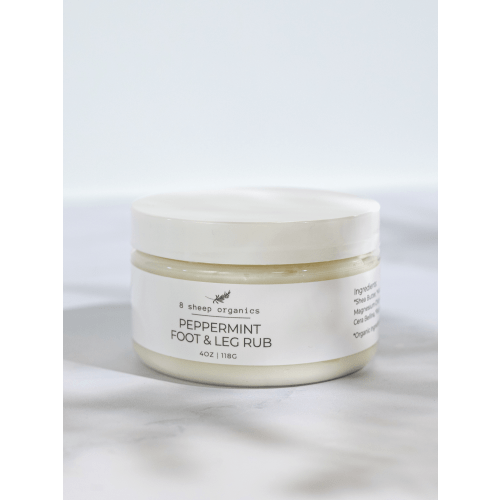 8 Sheep Organics - Peppermint Foot & Leg Rub