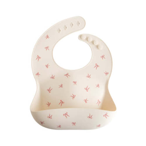 Mushie Silicone Baby Bib
