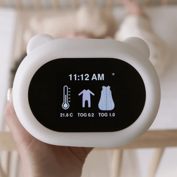 Baby Sleepwear Guide, Night Light and Thermometer