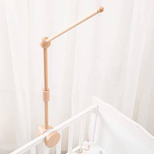 Crib Mobile Arm | Wooden Crib Mobile Holder | Nursery Decor for Newborn Boys and Girls