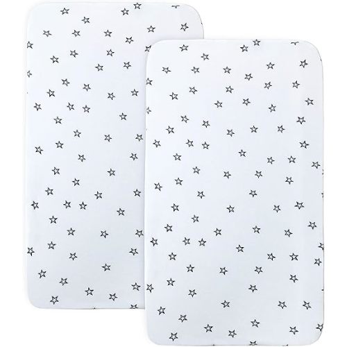 Milliard Two Pack Sheets for Bedside Bassinet