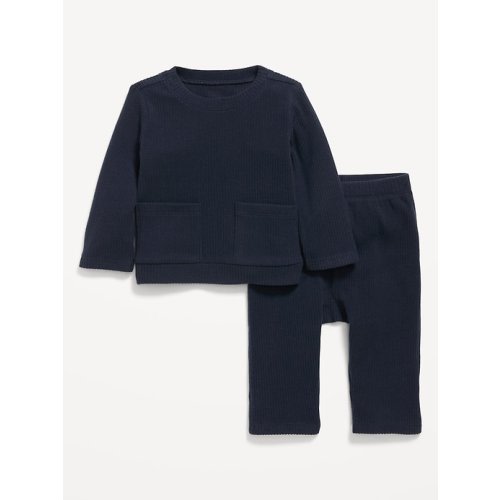 Ribbed Pocket T-Shirt and Pants Set for Baby | Old Navy